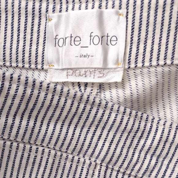Forte_Forte Striped Wide Leg Pants - Picture 6 of 7
